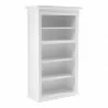 Nova Solo HALIFAX Single Tower Hutch Bookcase - Front Angle (Upper Shelf) - Nova Solo HALIFAX Single Tower Hutch Bookcase - Front Angle (Upper Shelf)