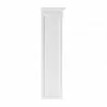 Nova Solo HALIFAX Single Tower Hutch Bookcase - Side Angle (Upper Shelf) - Nova Solo HALIFAX Single Tower Hutch Bookcase - Side Angle (Upper Shelf)