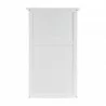 Nova Solo HALIFAX Single Tower Hutch Bookcase - Back Angle (Upper Shelf) - Nova Solo HALIFAX Single Tower Hutch Bookcase - Back Angle (Upper Shelf)