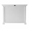 Nova Solo HALIFAX Single Tower Hutch Bookcase - Back Angle (Lower Shelf) - Nova Solo HALIFAX Single Tower Hutch Bookcase - Back Angle (Lower Shelf)