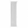 Nova Solo HALIFAX Twin Tower Hutch Bookcase w/ 10 open shelves & 2 double doors - Top Shelf Side  Angle - Nova Solo HALIFAX Twin Tower Hutch Bookcase w/ 10 open shelves & 2 double doors - Top Shelf Side  Angle