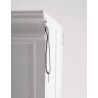 Nova Solo HALIFAX Triple Bay Hutch Bookcase - Closeup Angle