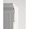 Nova Solo HALIFAX Triple Bay Hutch Bookcase - Closeup Angle - Nova Solo HALIFAX Triple Bay Hutch Bookcase - Closeup Angle