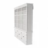 Nova Solo HALIFAX Triple Bay Hutch Bookcase - Side Angle - Nova Solo HALIFAX Triple Bay Hutch Bookcase - Side Angle