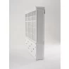 Nova Solo HALIFAX Triple Bay Hutch Bookcase - Side Angle - Nova Solo HALIFAX Triple Bay Hutch Bookcase - Side Angle
