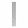 Nova Solo HALIFAX Triple Bay Hutch Bookcase - Side Angle - Nova Solo HALIFAX Triple Bay Hutch Bookcase - Side Angle