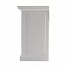 Nova Solo HALIFAX Triple Bay Hutch Bookcase - Bottom Shelf Side Angle - Nova Solo HALIFAX Triple Bay Hutch Bookcase - Bottom Shelf Side Angle