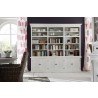 Nova Solo HALIFAX Triple Bay Hutch Bookcase - Lifestyle