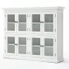 Nova Solo Halifax Pantry with Eight Doors - Front Side Angle - Nova Solo Halifax Pantry with Eight Doors - Front Side Angle