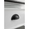 NovaSolo Halifax Accent Mahogany Wood Bedside Drawer Unit - NovaSolo Halifax Accent Mahogany Wood Bedside Drawer Unit