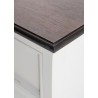 NovaSolo Halifax Accent Mahogany Wood Bedside Drawer Unit