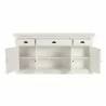 Nova Solo Halifax Buffet Console Table - Front Opened Angle - Nova Solo Halifax Buffet Console Table - Front Opened Angle