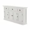 Nova Solo Halifax Buffet Console Table - Front Side Angle - Nova Solo Halifax Buffet Console Table - Front Side Angle