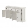 Nova Solo Halifax Buffet Console Table - Front Side Opened Angle