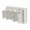 Nova Solo Halifax Buffet Console Table - Front Side Opened Angle - Nova Solo Halifax Buffet Console Table - Front Side Opened Angle