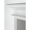 Nova Solo Halifax Bookcase, with 5 Small Shelves - Closeup Angle
