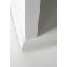 Nova Solo Halifax Bookcase, with 5 Small Shelves - Closeup Angle