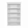 Nova Solo Halifax Bookcase, with 5 Small Shelves - Front Angle - Nova Solo Halifax Bookcase, with 5 Small Shelves - Front Angle
