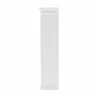 Nova Solo Halifax Bookcase with 5 Shelves - White - Side Angle - Nova Solo Halifax Bookcase with 5 Shelves - White - Side Angle