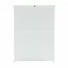 Nova Solo Halifax Bookcase with 5 Shelves - White - Back Angle - Nova Solo Halifax Bookcase with 5 Shelves - White - Back Angle