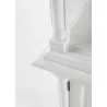 Nova Solo Provence Hutch Cabinet, Single-Bay - Closeup Angle - Nova Solo Provence Hutch Cabinet, Single-Bay - Closeup Angle