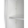 Nova Solo Provence Hutch Cabinet, Single-Bay - Closeup Angle