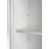 Nova Solo Provence Hutch Cabinet, Single-Bay - Closeup Angle - Nova Solo Provence Hutch Cabinet, Single-Bay - Closeup Angle