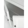 Nova Solo Provence Hutch Cabinet, Single-Bay - Closeup Angle - Nova Solo Provence Hutch Cabinet, Single-Bay - Closeup Angle
