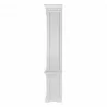 Nova Solo Provence Hutch Cabinet, Single-Bay - Side Angle - Nova Solo Provence Hutch Cabinet, Single-Bay - Side Angle