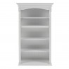 Nova Solo Provence Hutch Cabinet, Single-Bay - Top Shelf Front Angle