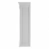 Nova Solo Provence Hutch Cabinet, Single-Bay - Top Shelf Side Angle - Nova Solo Provence Hutch Cabinet, Single-Bay - Top Shelf Side Angle