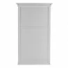 Nova Solo Provence Hutch Cabinet, Single-Bay - Top Shelf Back Angle - Nova Solo Provence Hutch Cabinet, Single-Bay - Top Shelf Back Angle