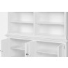 Nova Solo Halifax Double-Bay Hutch Unit - Opened Cabinet