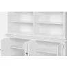 Nova Solo Halifax Double-Bay Hutch Unit - Opened Cabinet - Nova Solo Halifax Double-Bay Hutch Unit - Opened Cabinet
