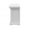 Nova Solo Halifax Double-Bay Hutch Unit -Lower Shelf Side Angle
