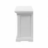 Nova Solo Halifax Double-Bay Hutch Unit -Lower Shelf Side Angle - Nova Solo Halifax Double-Bay Hutch Unit -Lower Shelf Side Angle