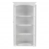 Nova Solo Provence Double Vitrine - Storage & Display Cabinet - Front Opened Angle