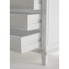 Nova Solo Skansen Bookcase, with 3 Drawers - Closeup Angle