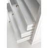 Nova Solo Skansen Bookcase, with 3 Drawers - Closeup Angle