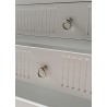 Nova Solo Skansen Bookcase, with 3 Drawers - Closeup Angle