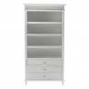 Nova Solo Skansen Bookcase, with 3 Drawers - Front Angle