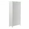 Nova Solo Skansen Bookcase, with 3 Drawers - Back Side Angle - Nova Solo Skansen Bookcase, with 3 Drawers - Back Side Angle