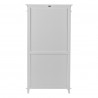 Nova Solo Skansen Bookcase, with 3 Drawers - Back Angle