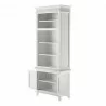 Nova Solo Skansen Hutch Cabinet in Single-Bay Unit - Front Side Opened Angle - Nova Solo Skansen Hutch Cabinet in Single-Bay Unit - Front Side Opened Angle