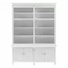 Nova Solo Skansen Hutch Cabinet in Double-Bay Unit - Front Angle - Nova Solo Skansen Hutch Cabinet in Double-Bay Unit - Front Angle
