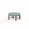 Laguna Ottoman in Cast Mist, No Welt - Front Side Angle - Laguna Ottoman in Cast Mist, No Welt - Front Side Angle