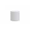 Azzurro Living Cabo Tank Cover Side Table With White Rock Concrete Frame And White Rock Concrete - Back - Azzurro Living Cabo Tank Cover Side Table With White Rock Concrete Frame And White Rock Concrete - Back