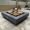The Outdoor Plus Square Cabo 56" Fire Pit  - The Outdoor Plus Square Cabo 56" Fire Pit 