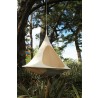 Double Cacoon - Natural White - Outdoor Hanging