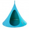 Single Cacoon - Turquoise - White BG